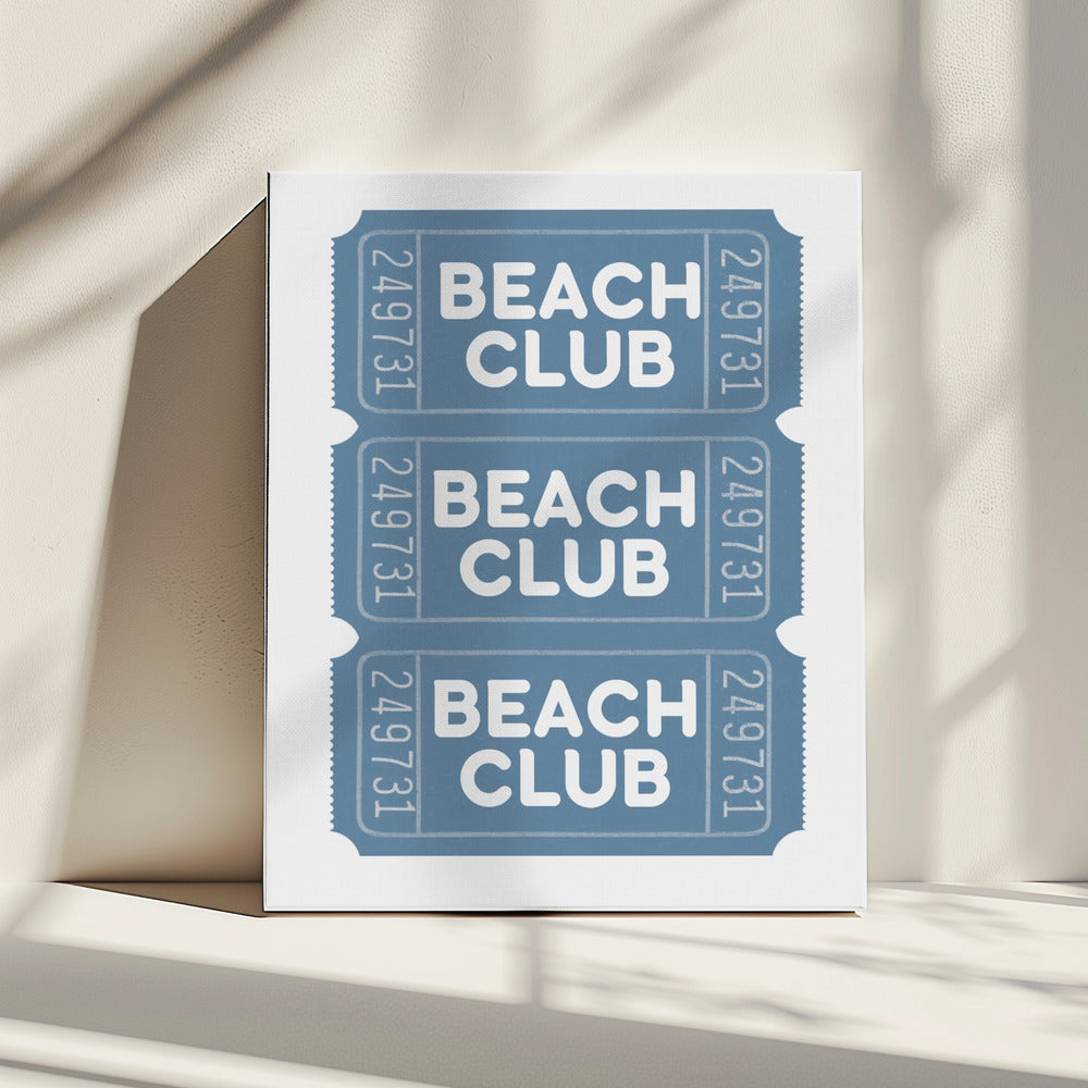 Beach Club Tickets | Leinwand