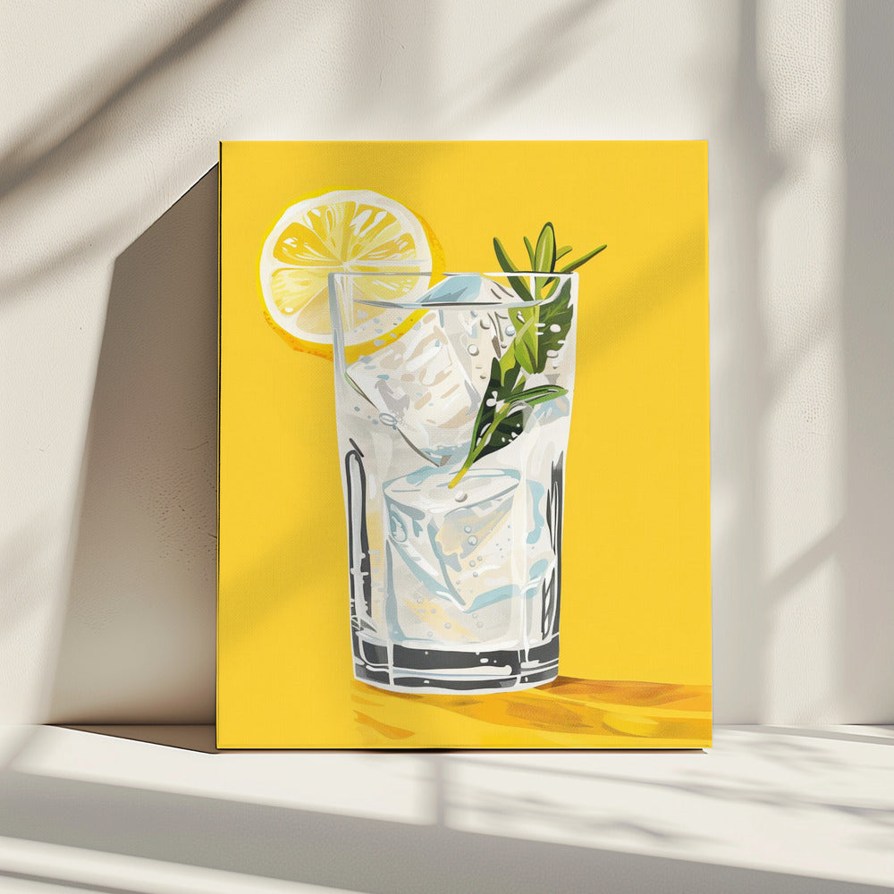 Gin Tonic - Jolly and Dash | Leinwand