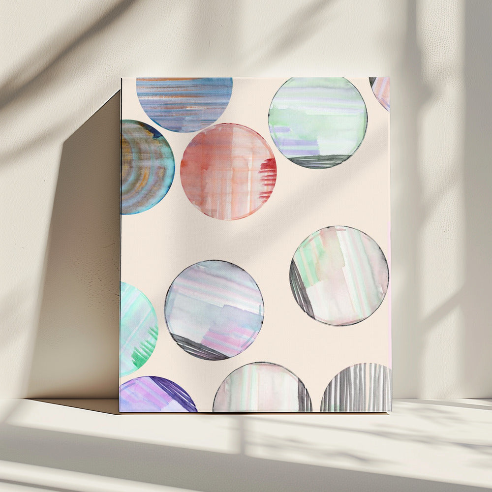 Protection Circles 1 | Canvas