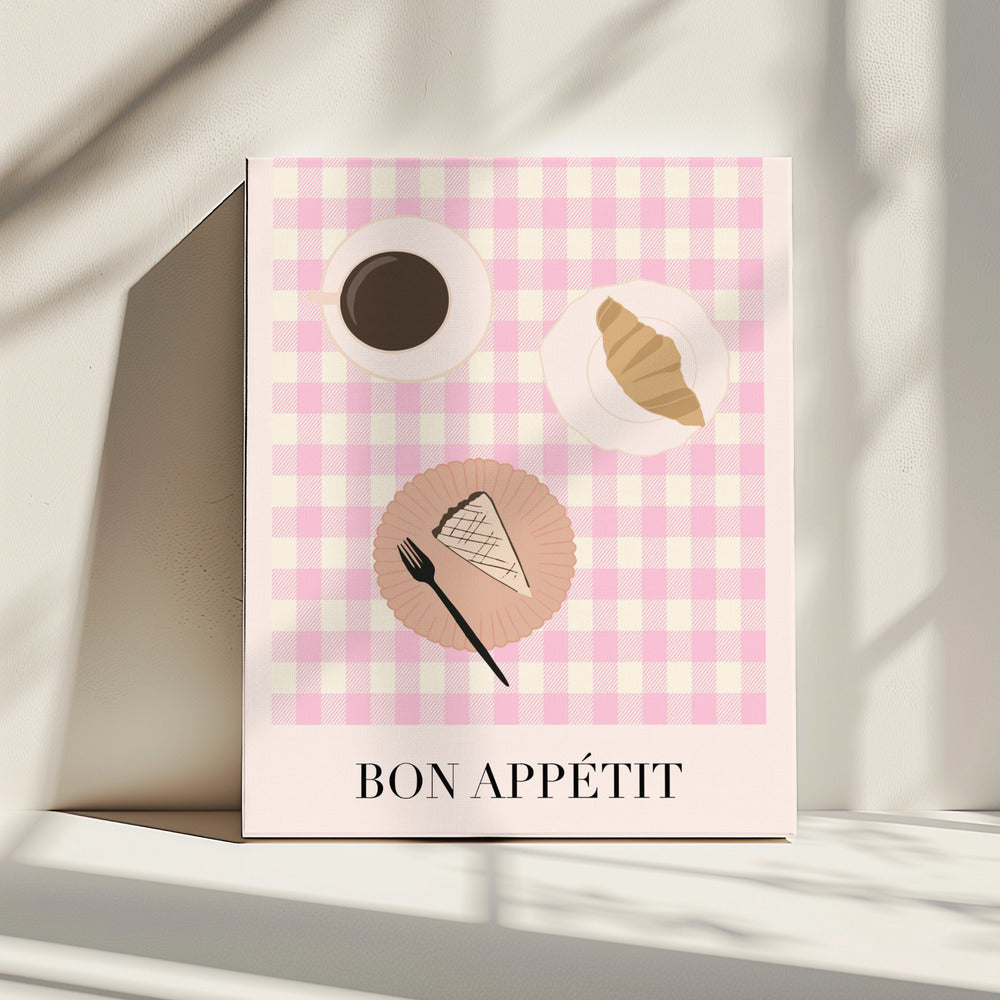 Bonappetitpink Ratioiso | Leinwand