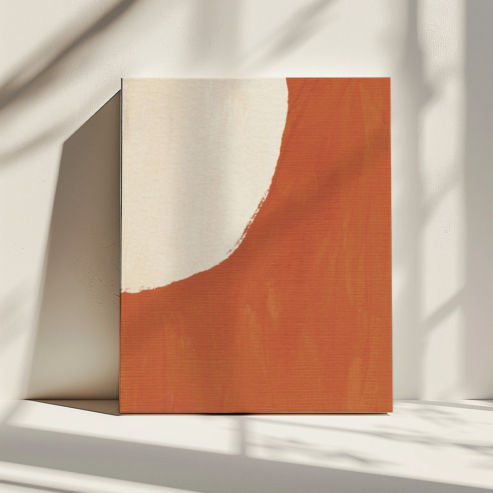 Burntorange1 Verhältnis2x3 | Leinwand