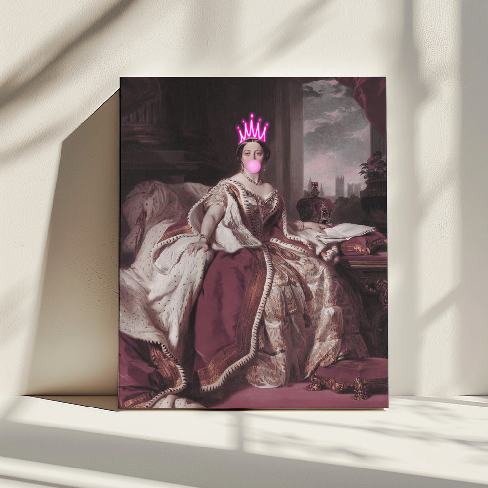 Queenvictoriabubblegum2 Verhältnis2x3 | Leinwand