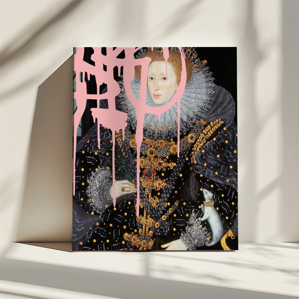Elizabethpaintpink Verhältnis 2x3 | Leinwand