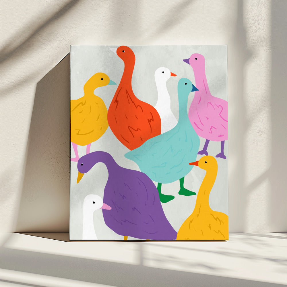 Duck Around &amp; Find Out | Leinwand