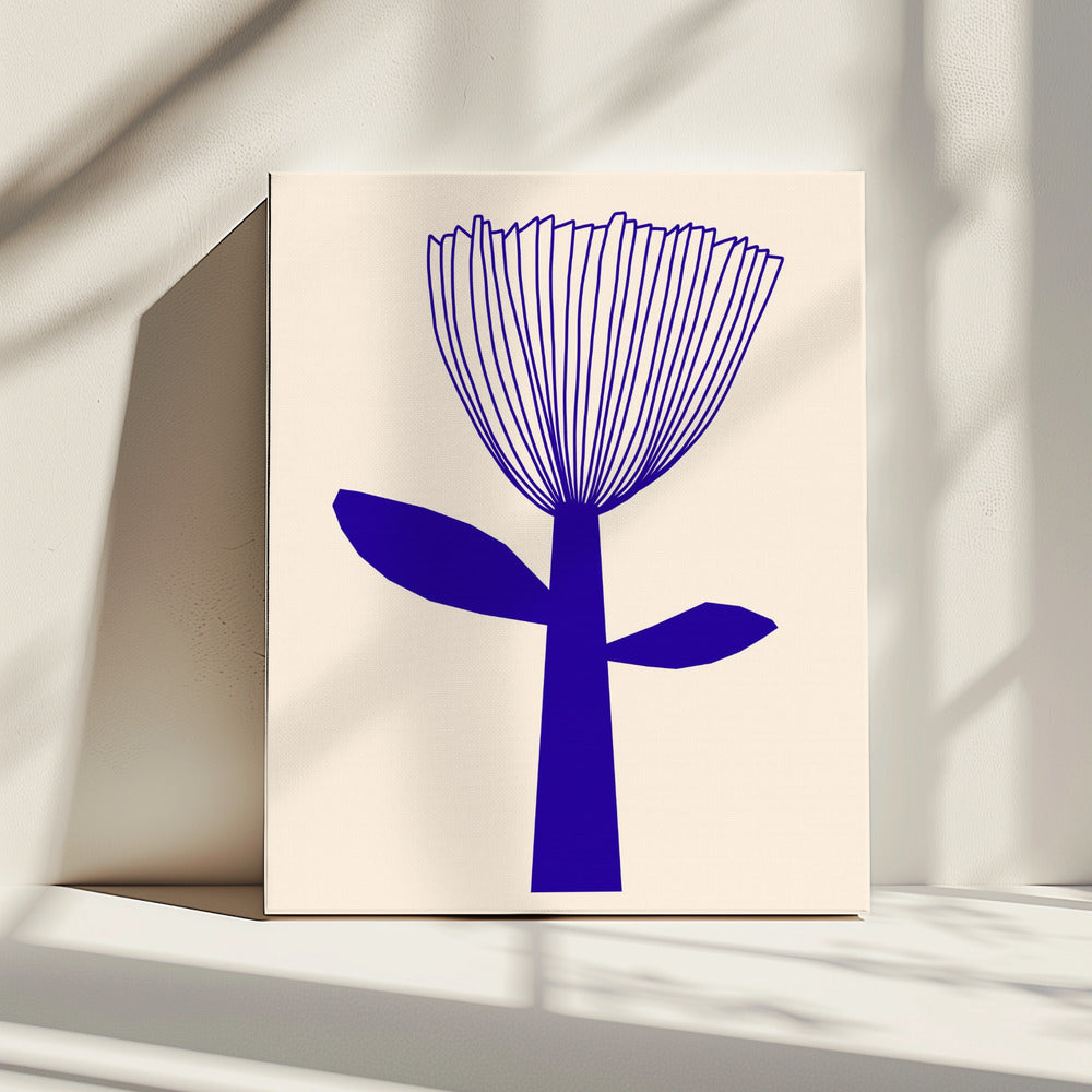 Flower Blue | Canvas