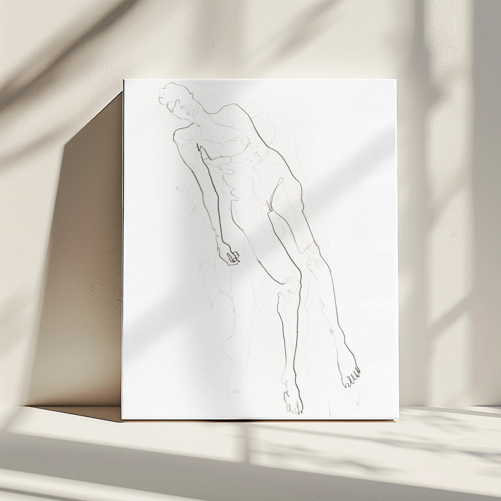 Verschiedene Figurenstudien (gelöscht) | Leinwand