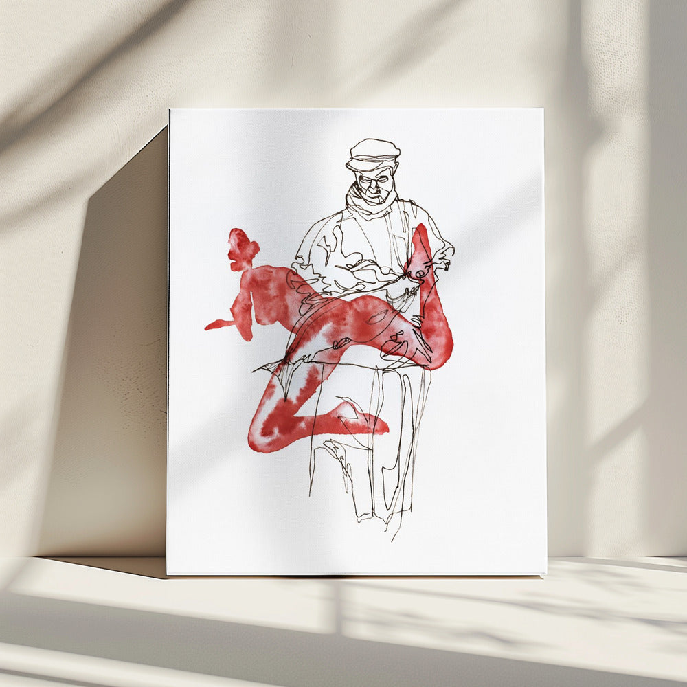 Fishers Frau | Leinwand