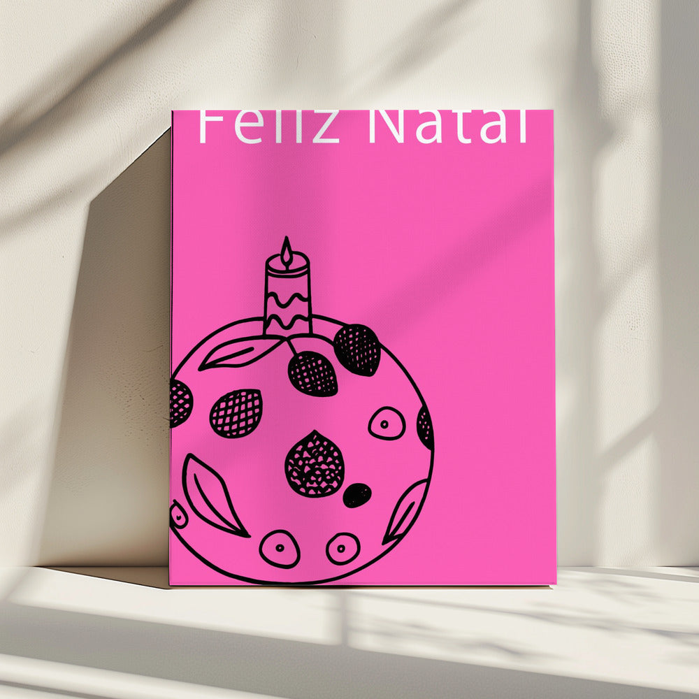 Bows and Baubles: Feliz Natal Christmas | Canvas