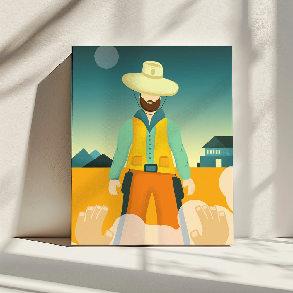 Showdown at Sunrise | Canvas