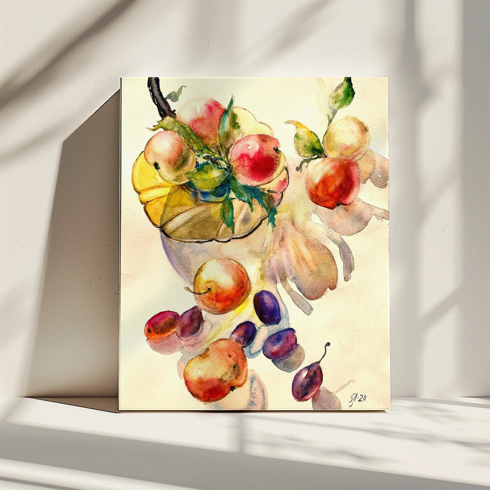 Sonnige Früchte | Leinwand
