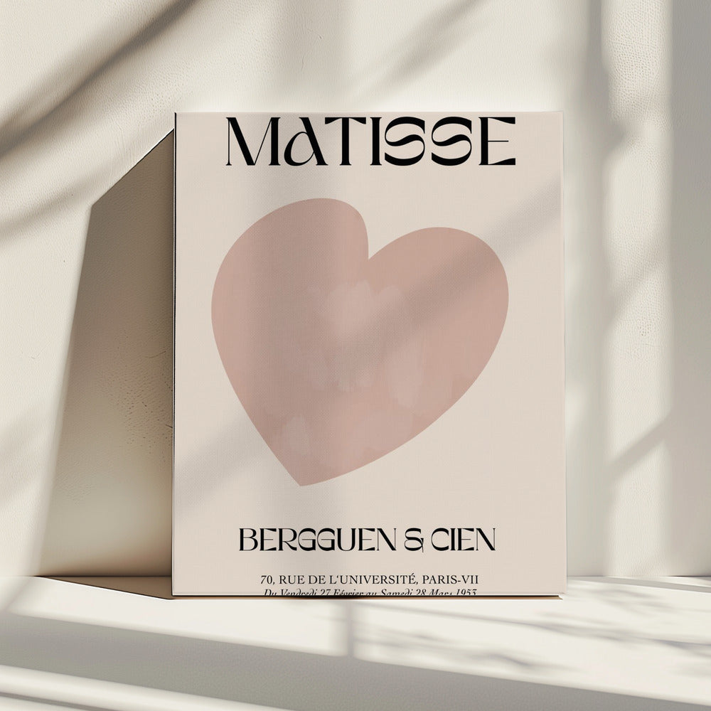 Beige Heart | Canvas