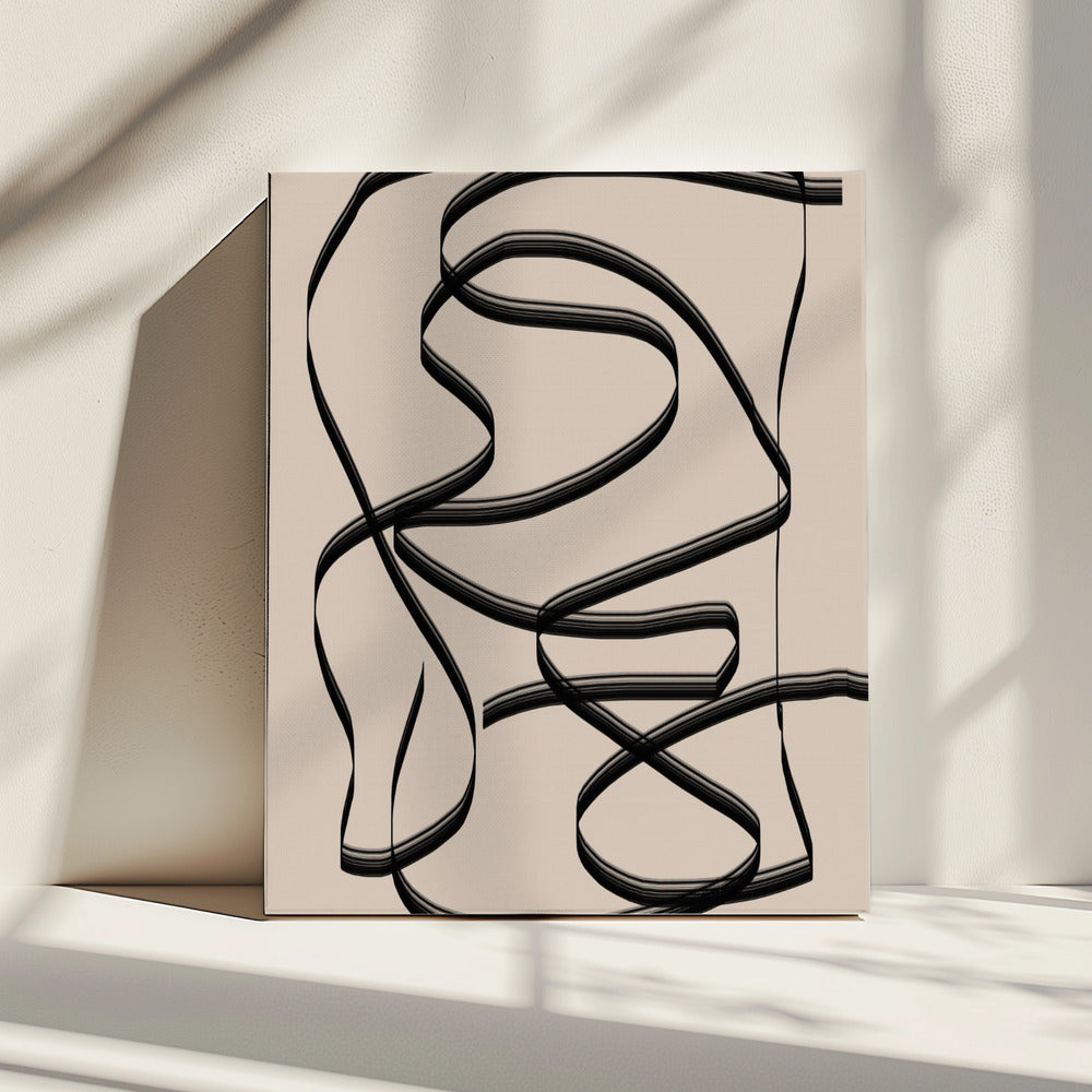 Flowing Lines Maze | Canvas
