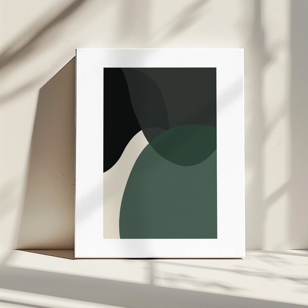 Abstrakte Formen Kunstdruck | Leinwand