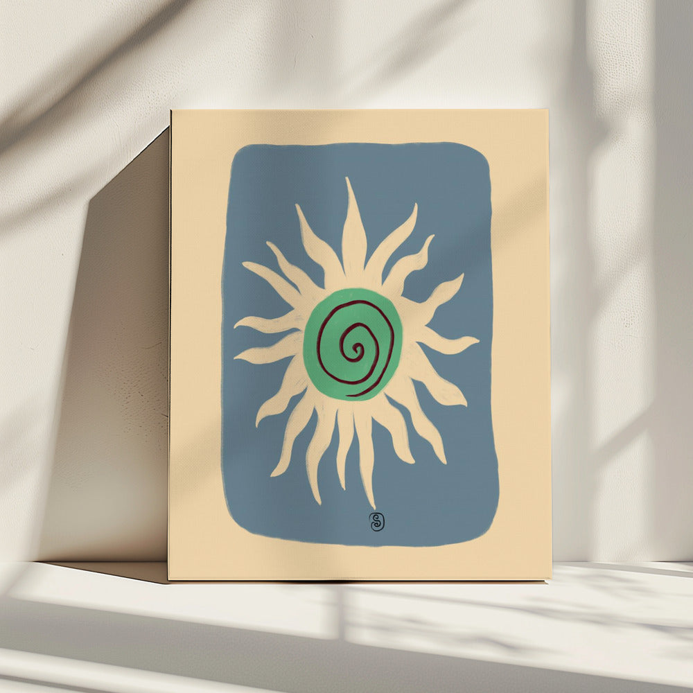 Sun Spiral Dance | Canvas