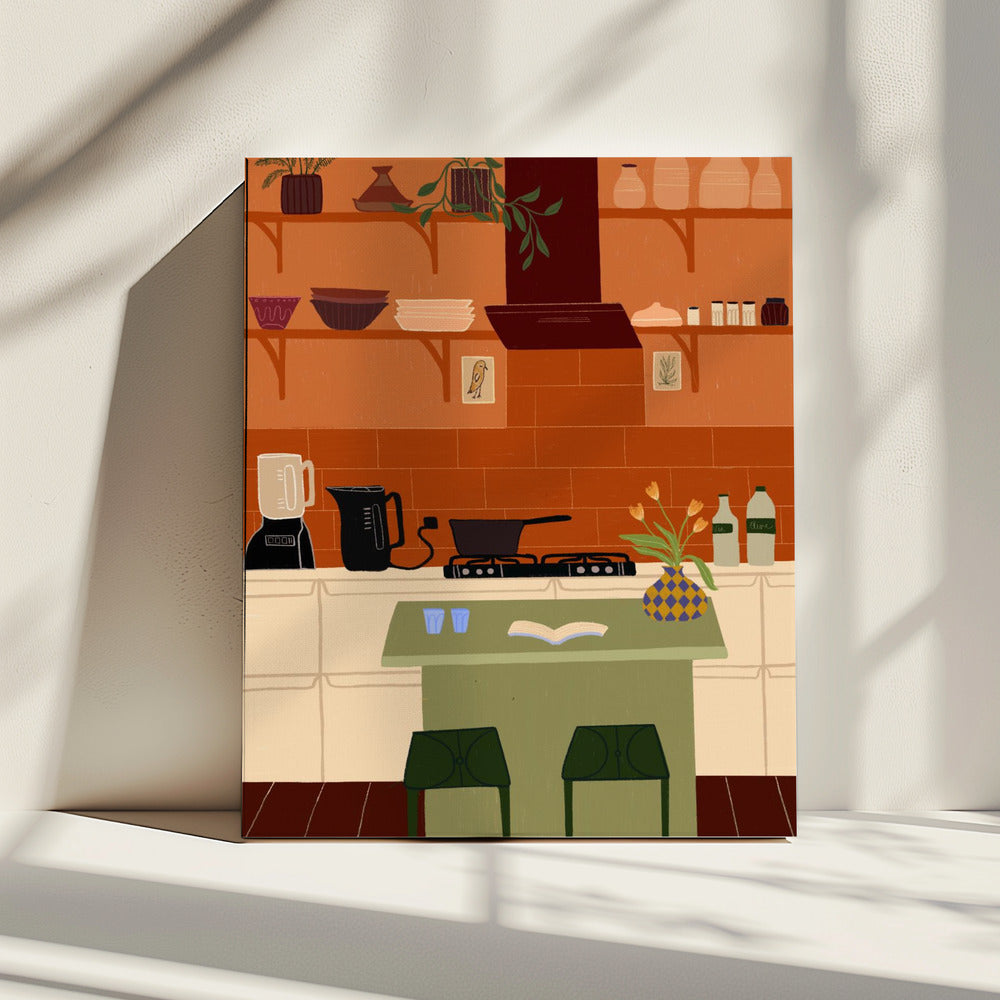 Earthy Kitchen | Canvas