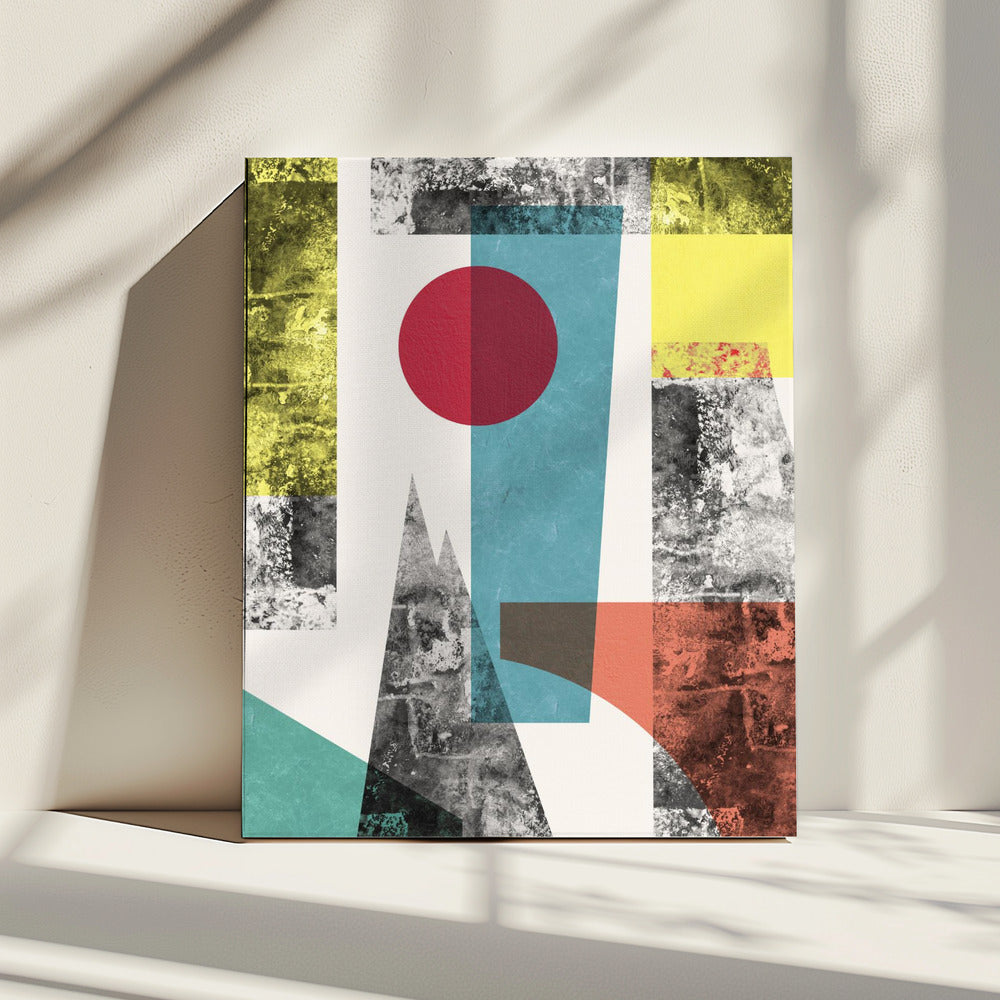Geometrische Texturen 4 | Leinwand