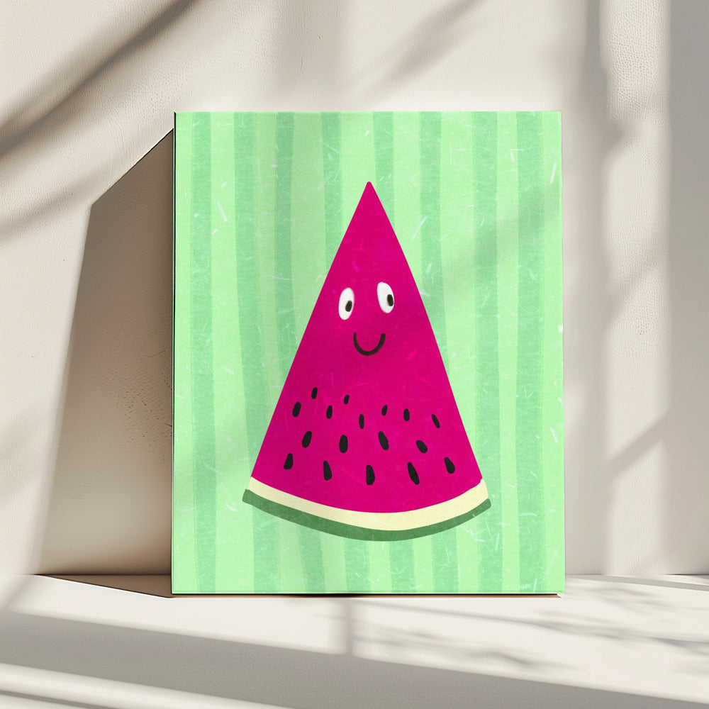 Hallo Wassermelone | Leinwand