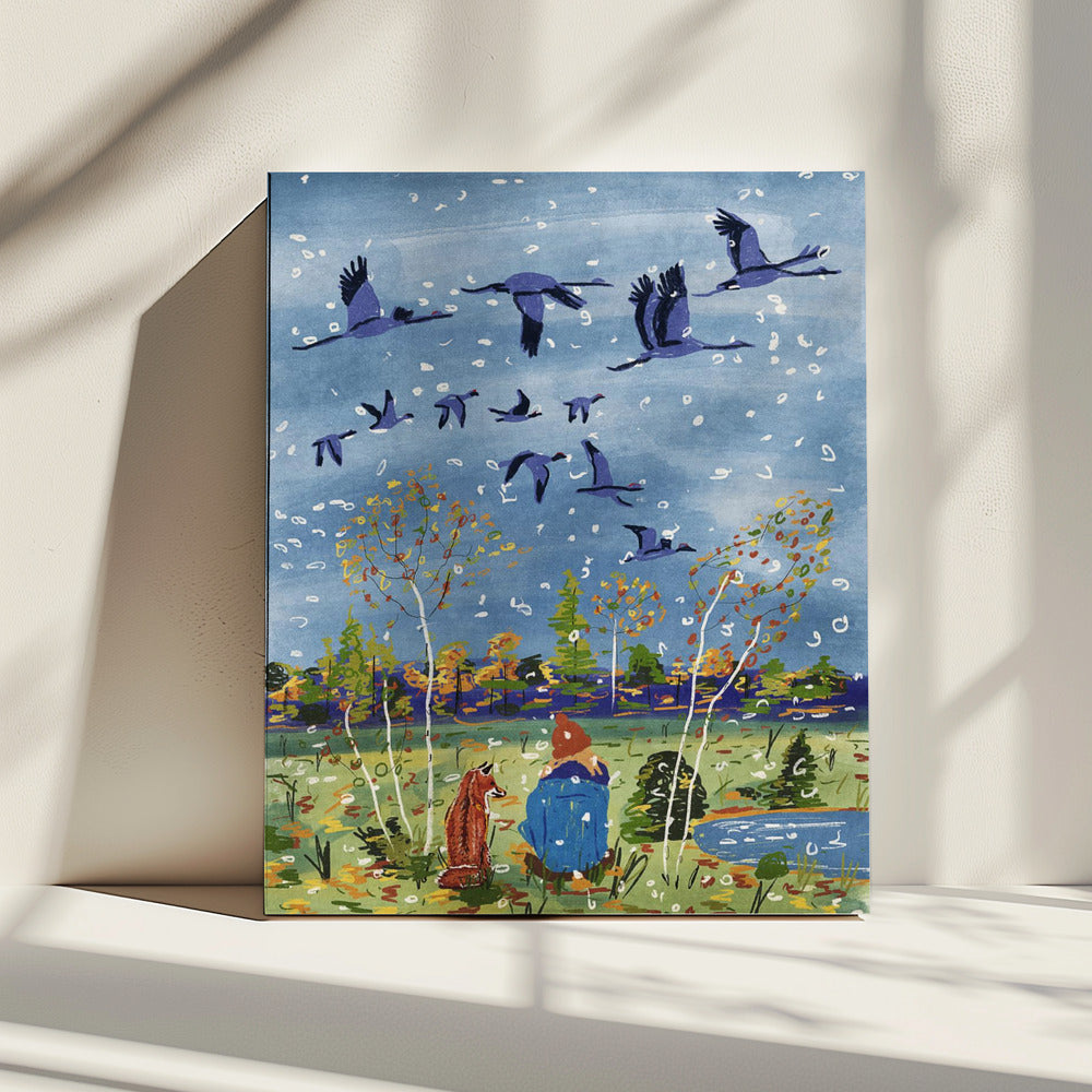 Fuchs, mein bester Freund | Leinwand