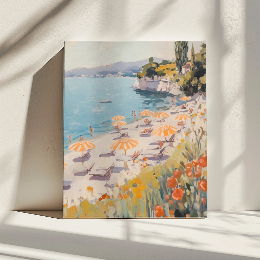 Sonniger Strandtag | Leinwand