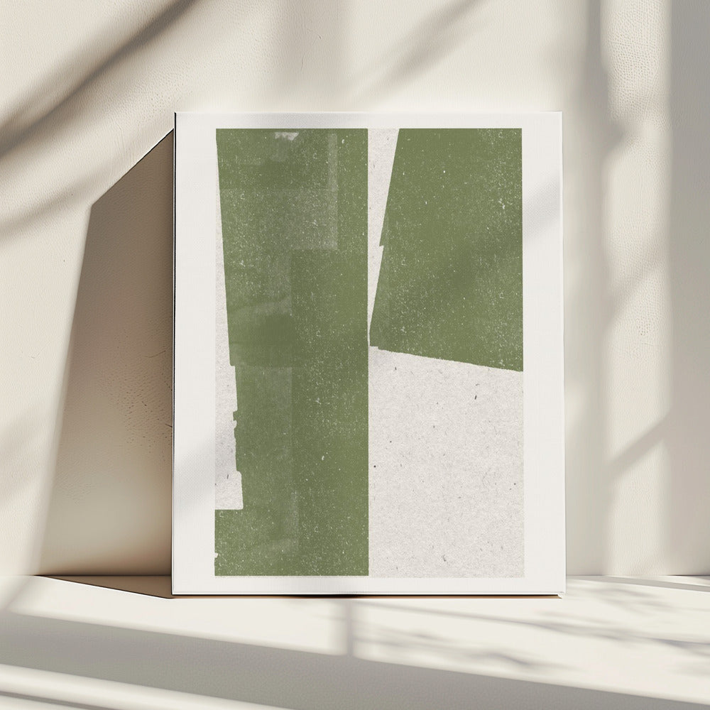 Gedämpfte Geometrie | Leinwand