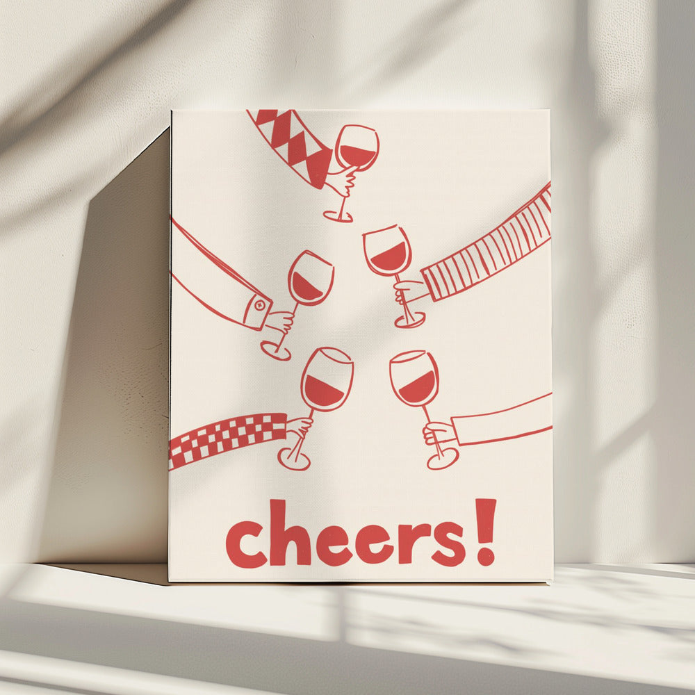 Cheers! Wine Celebration | Canvas