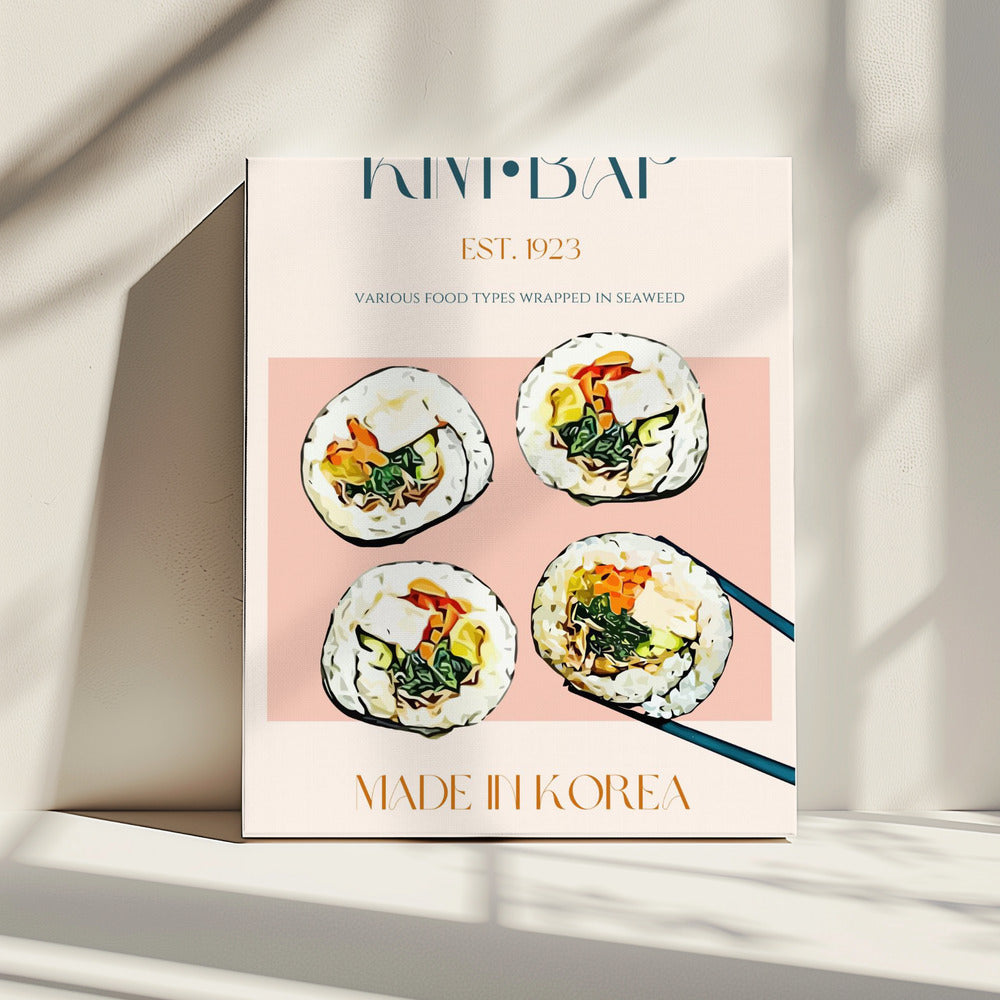 Kimbap Delight | Leinwand