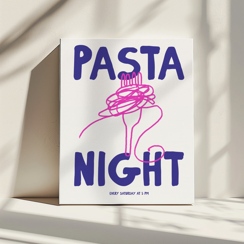 Pasta-Feier | Leinwand