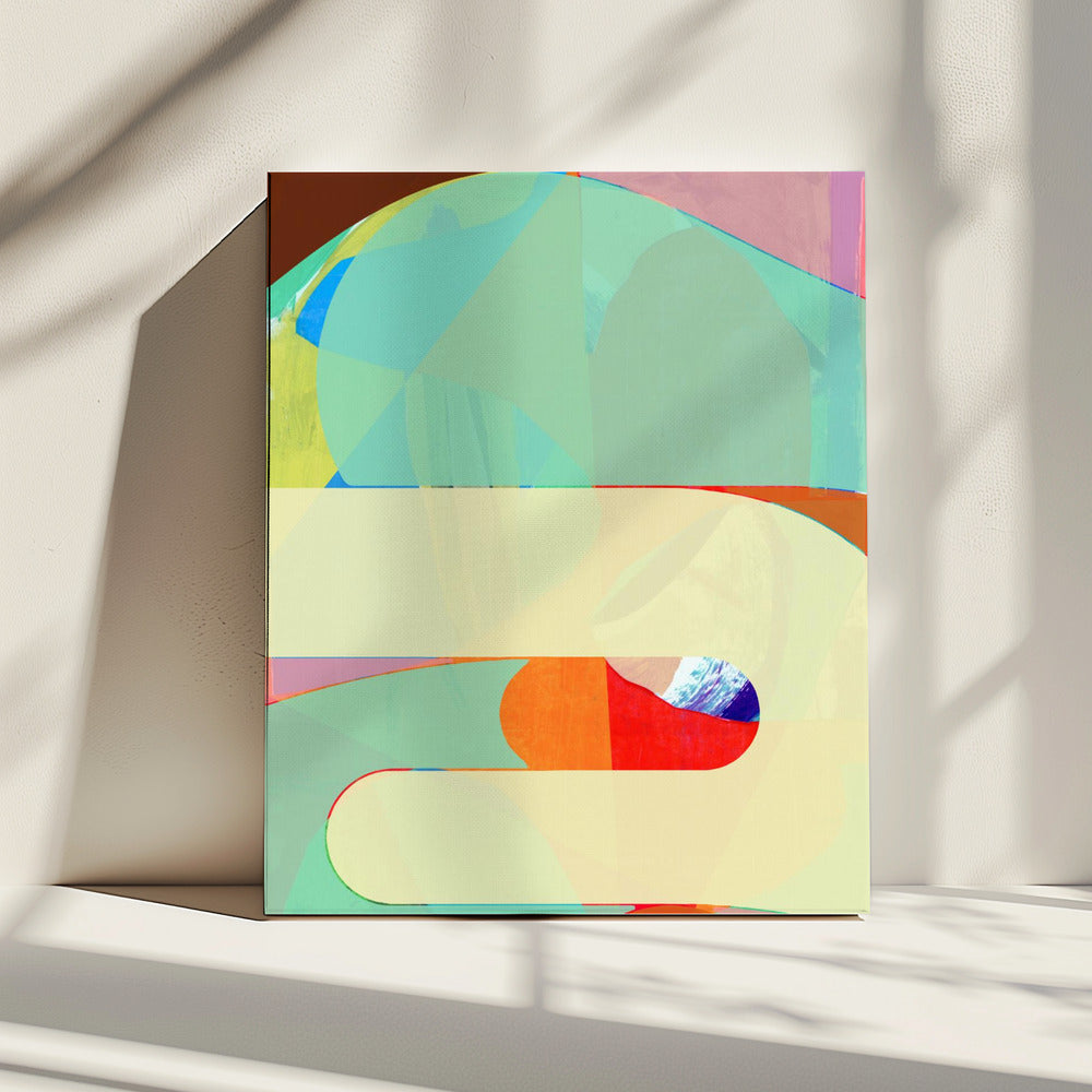 Bunte geometrische Formen | Leinwand