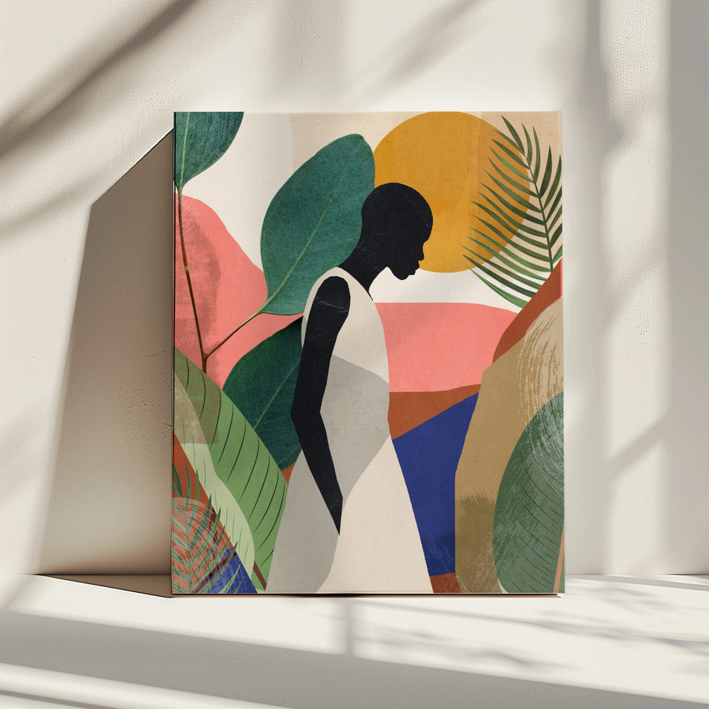 Serene Silhouette | Canvas