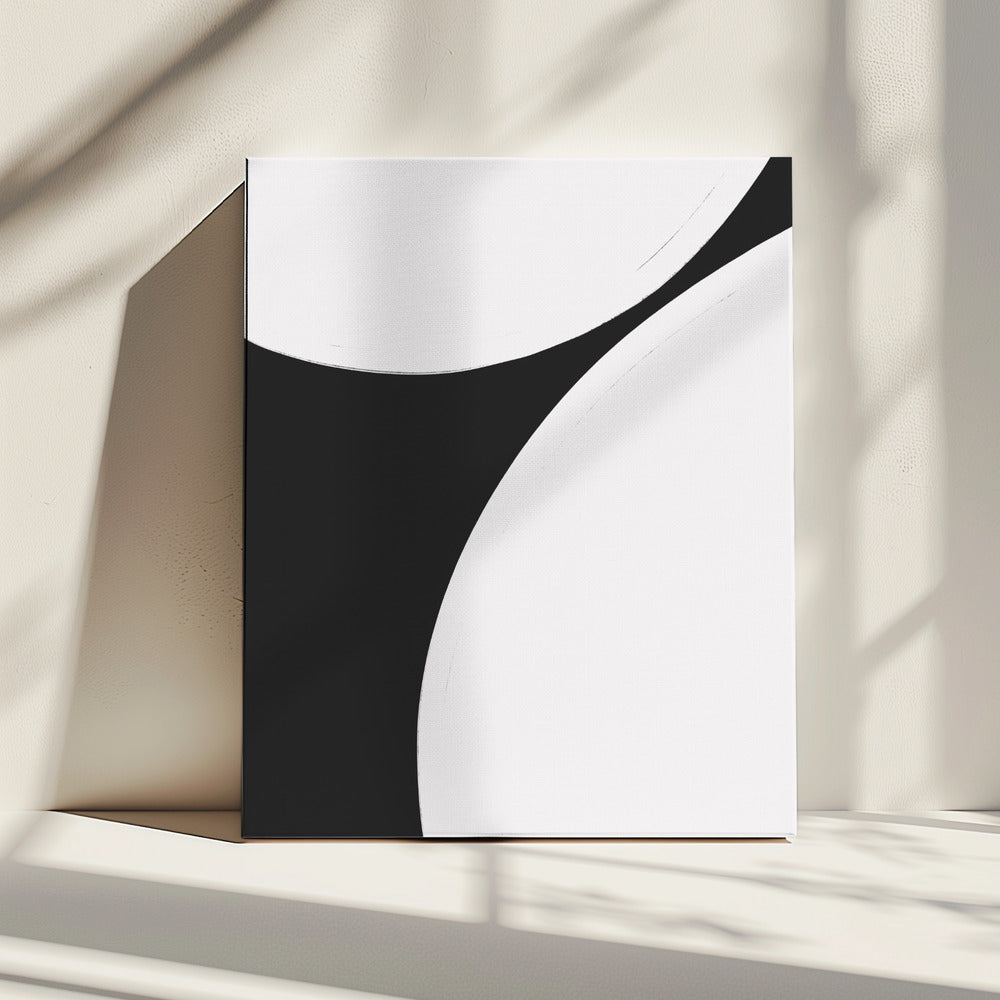 Monochrome Harmonie | Leinwand