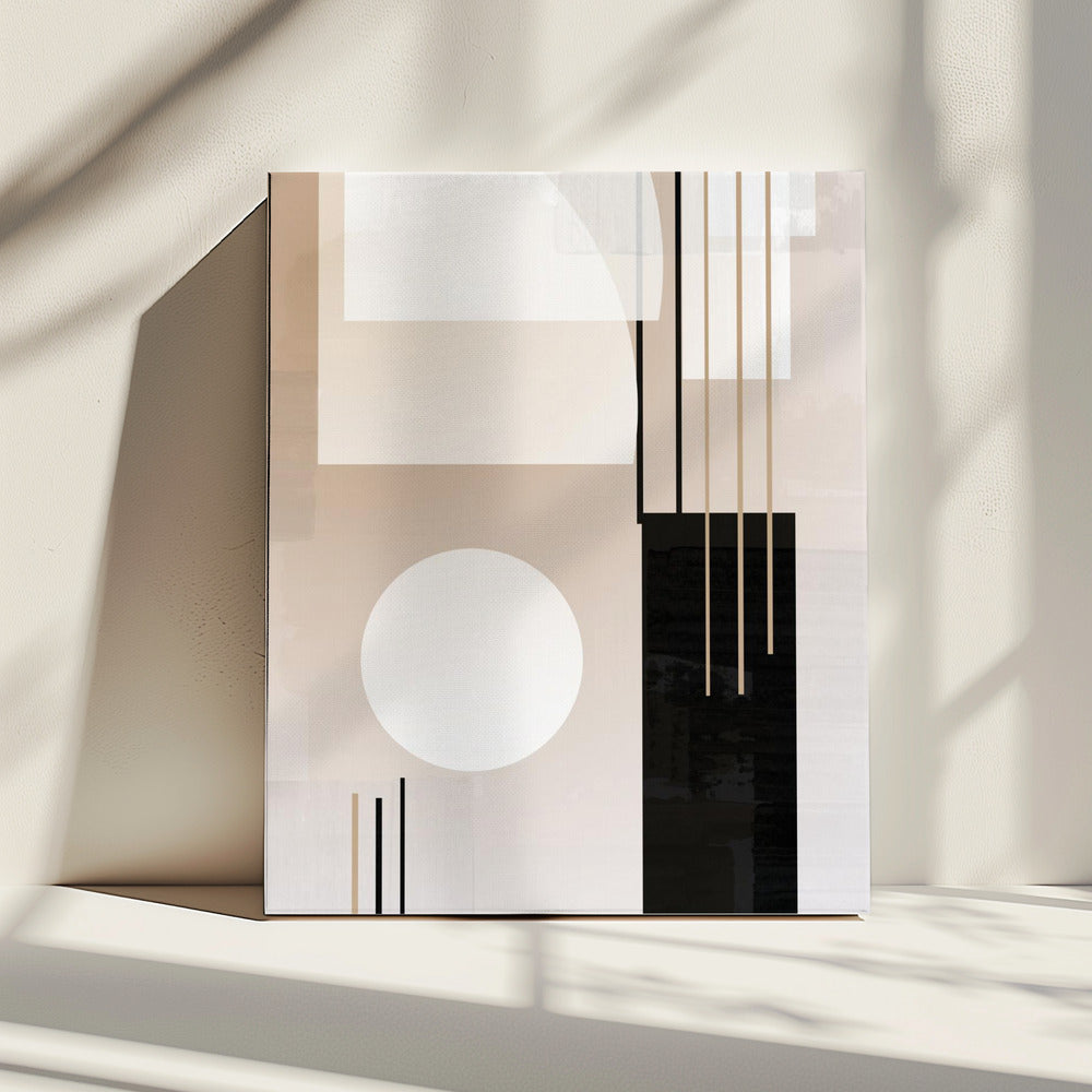 Minimalistische Geometrie | Leinwand
