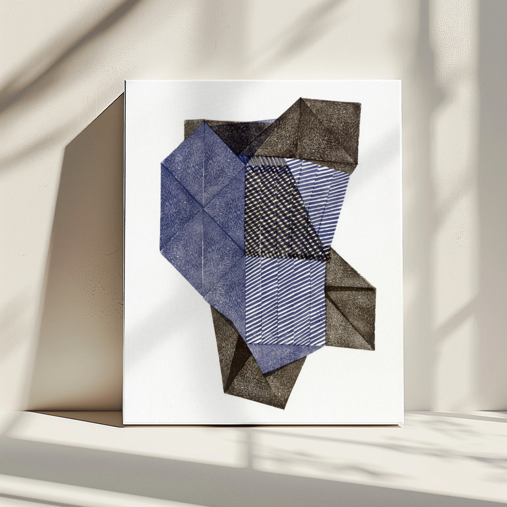 Polygonale Form XV. | Leinwand