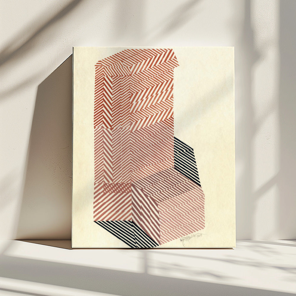 Polygonale Form I. | Leinwand