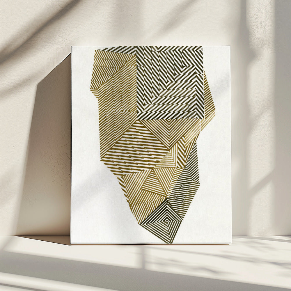 Polygonale Form II. | Leinwand