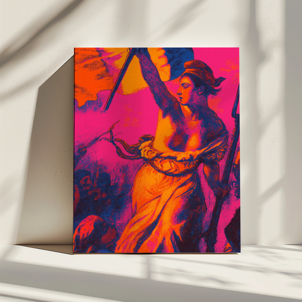 Ladyliberty(neonmastersno03) | Leinwand