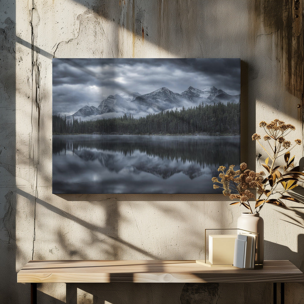 Kalte Berge | Leinwand