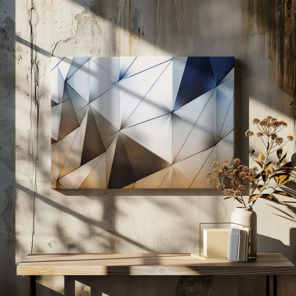 Dreiecke Kunst | Leinwand