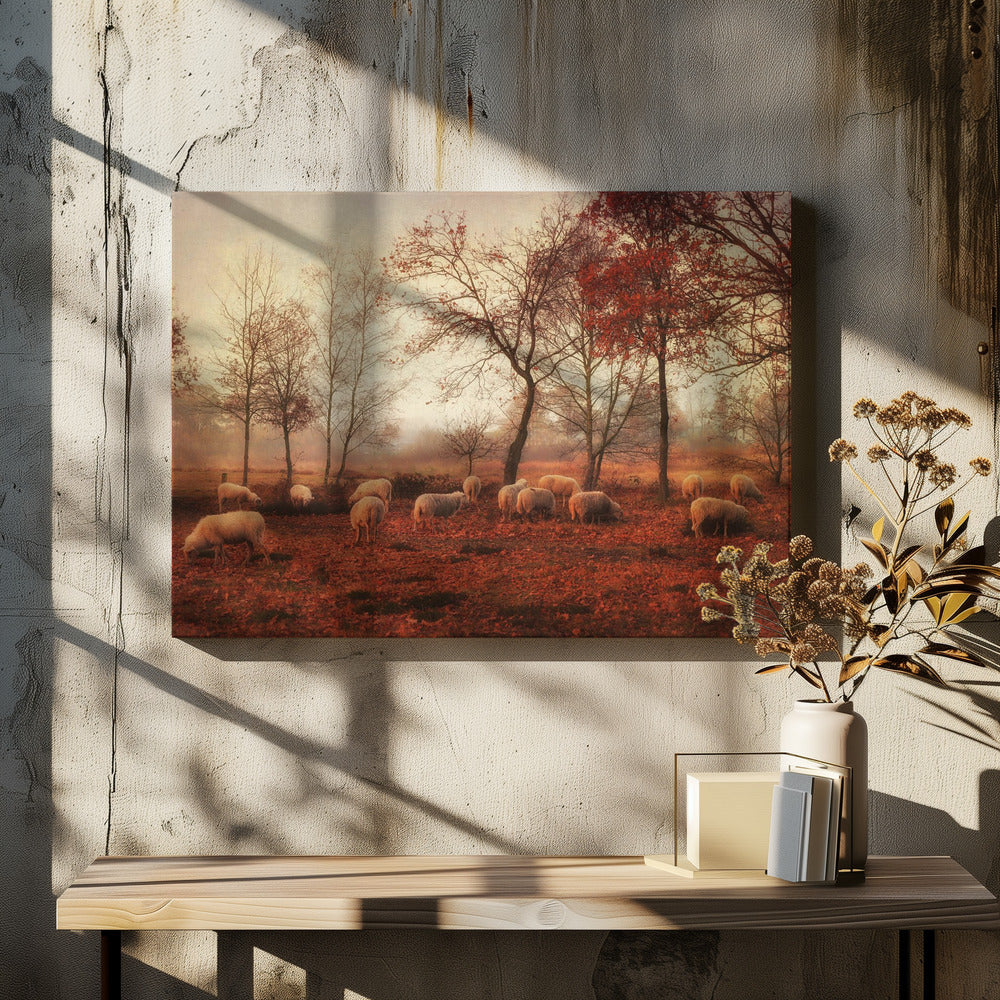 Letzte Tage des Herbstes | Leinwand