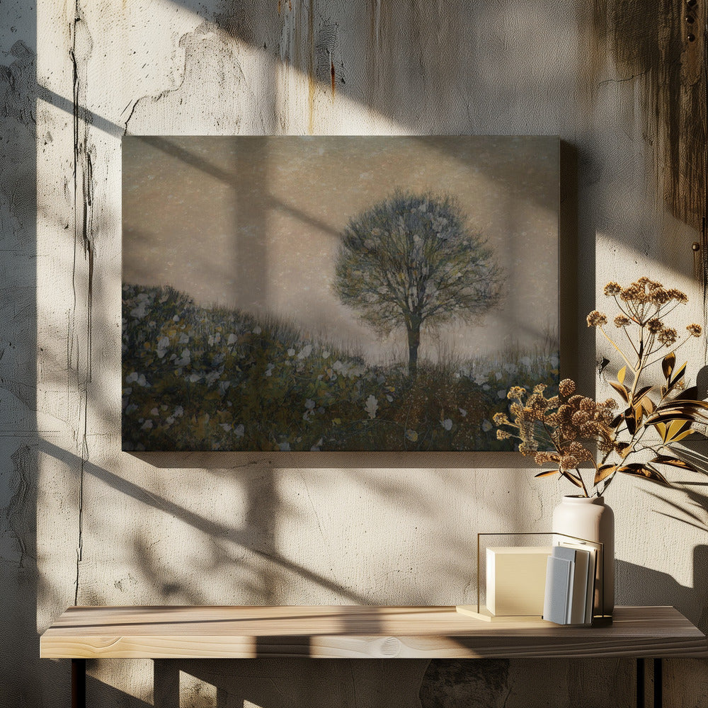 Einsam | Leinwand