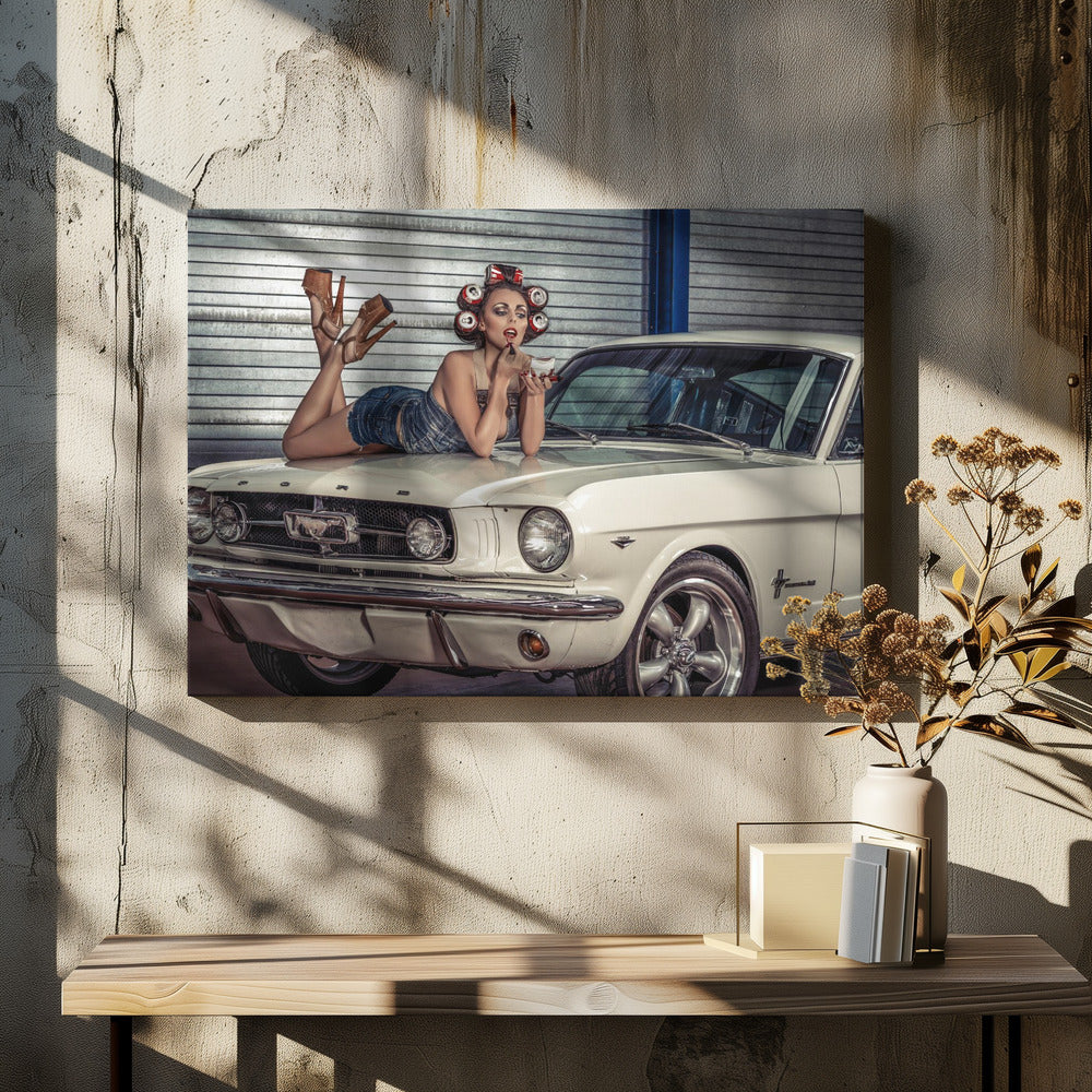 Baby, du kannst mein Auto fahren ..... | Leinwand
