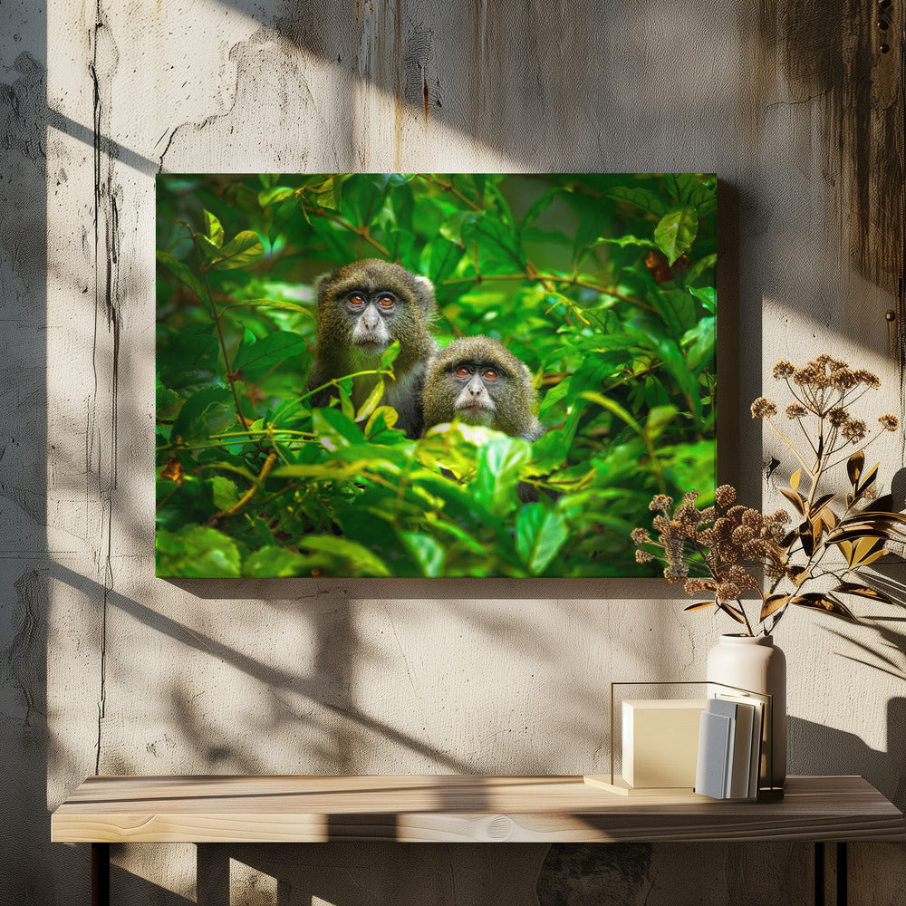 Blauer Affe | Leinwand