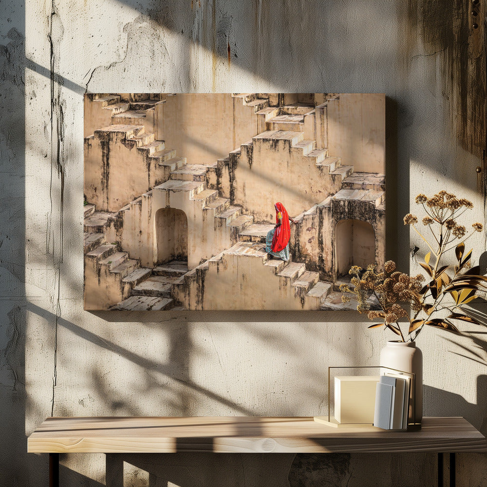 Die Geschichte eines Brunnens | Leinwand