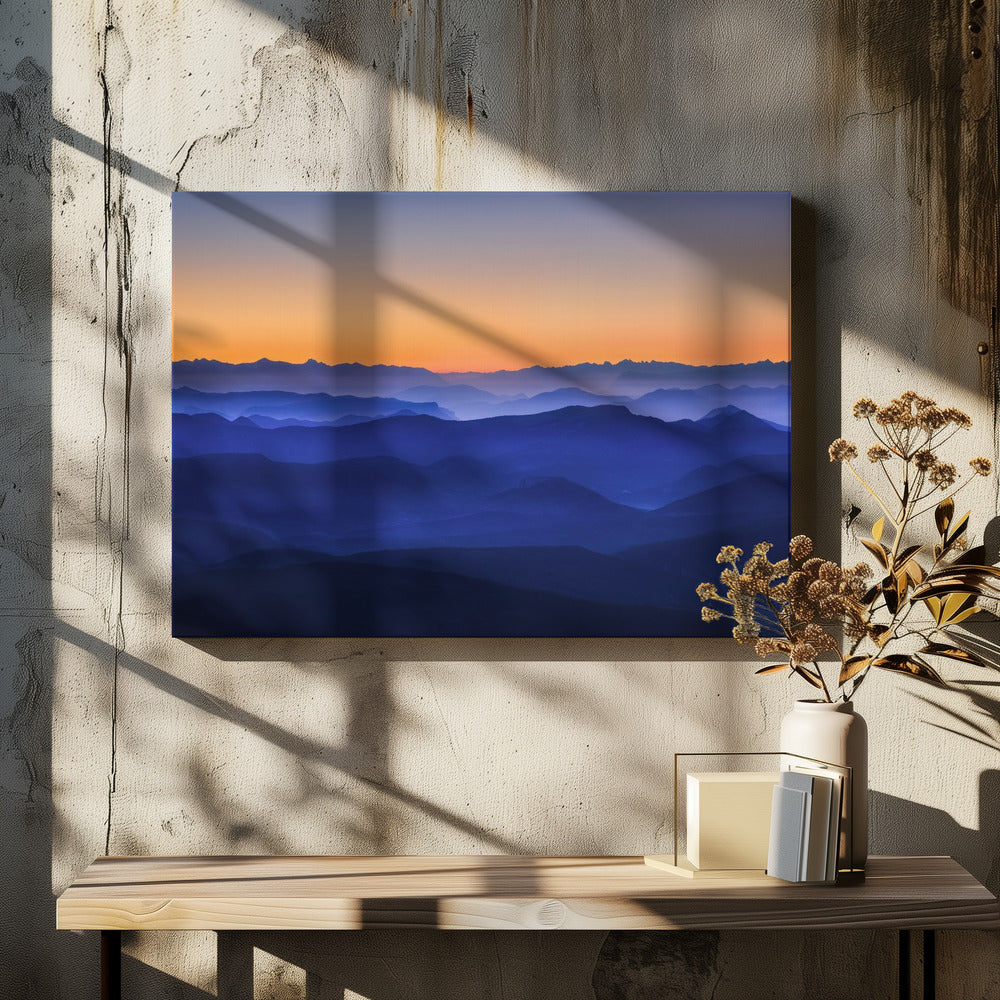 Misty Mountains | Canvas