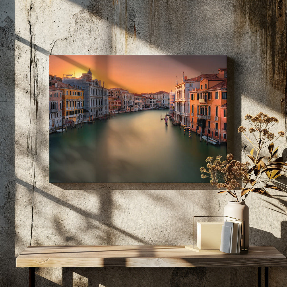 Sunset in Venice | Canvas