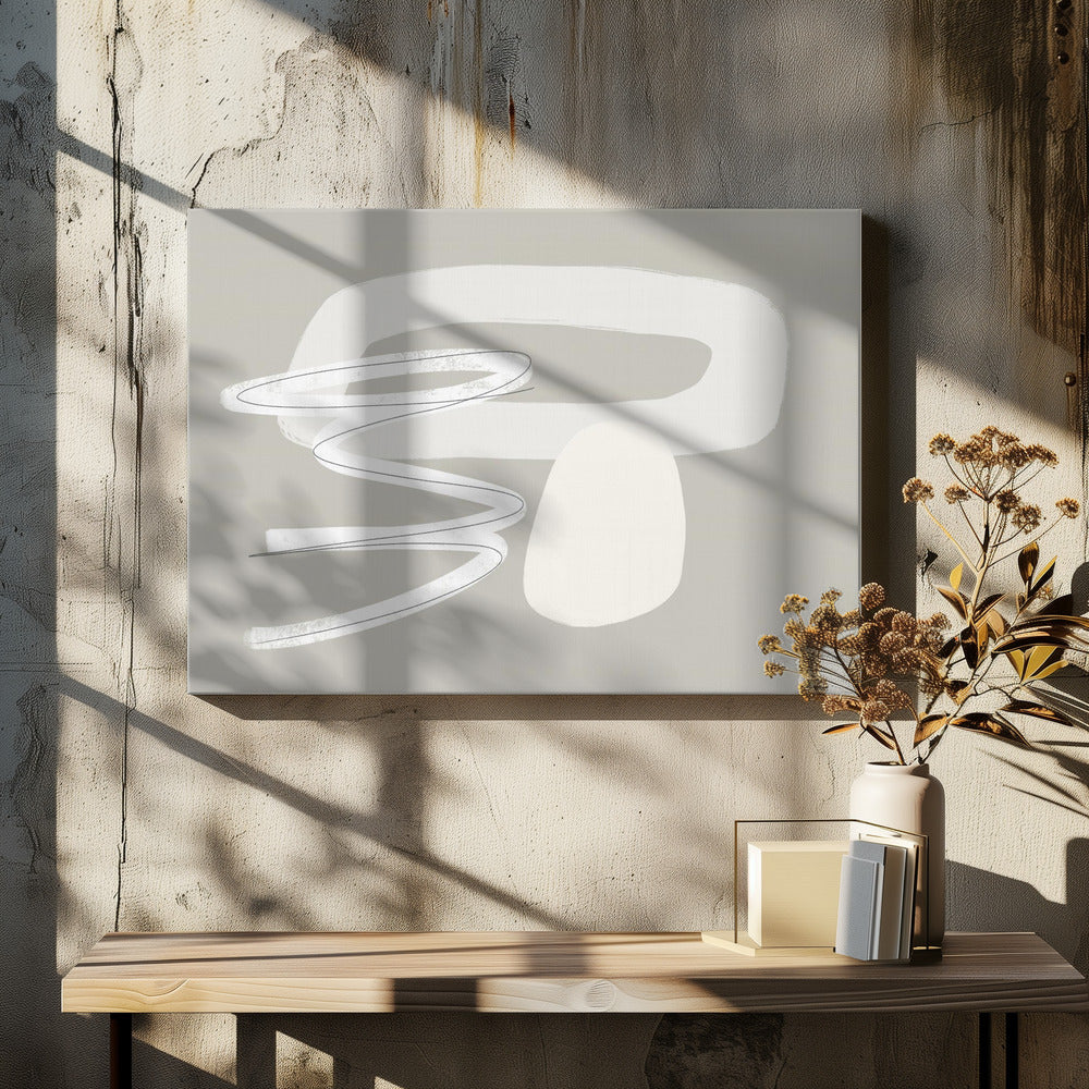 Grey And White Tones | Canvas