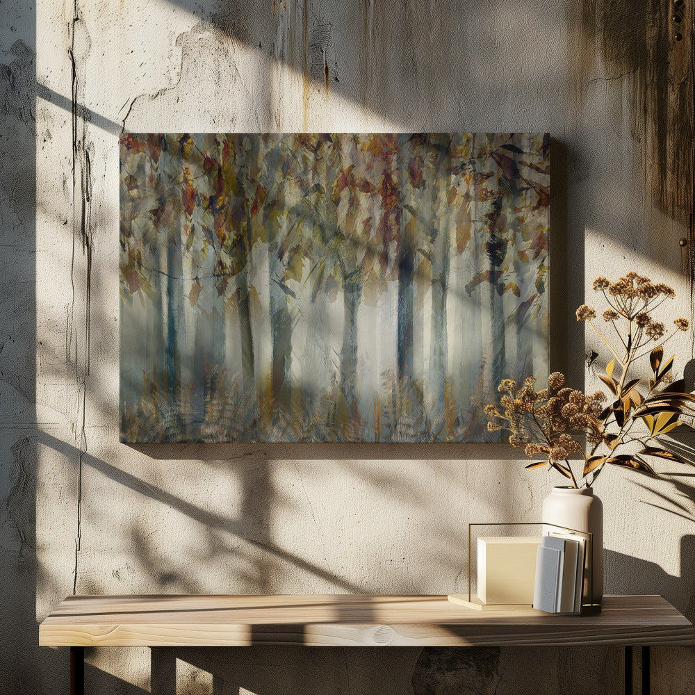 Der dunkle Wald | Leinwand
