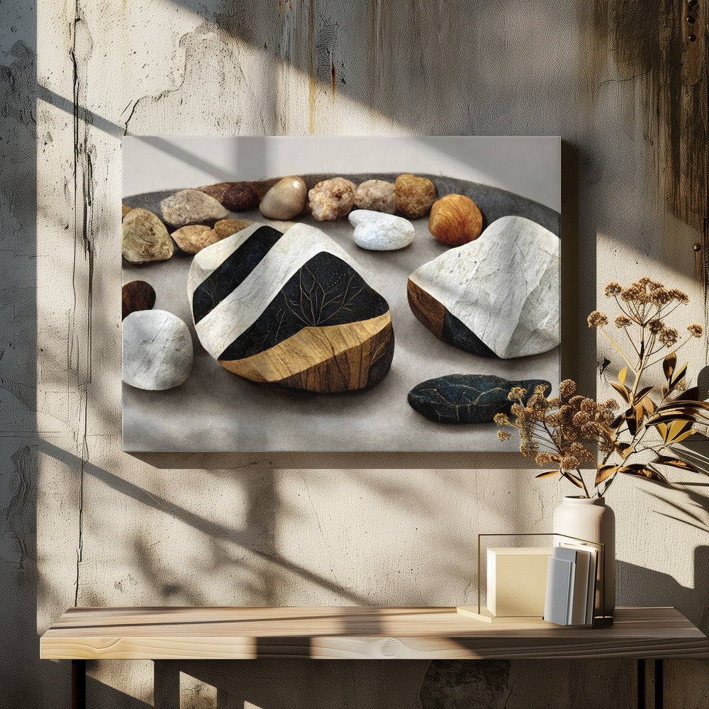 Layered Stonescape | Canvas