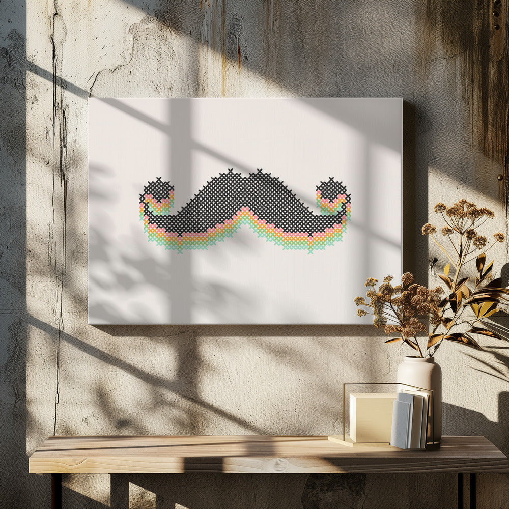 Mustitch-Druck | Leinwand