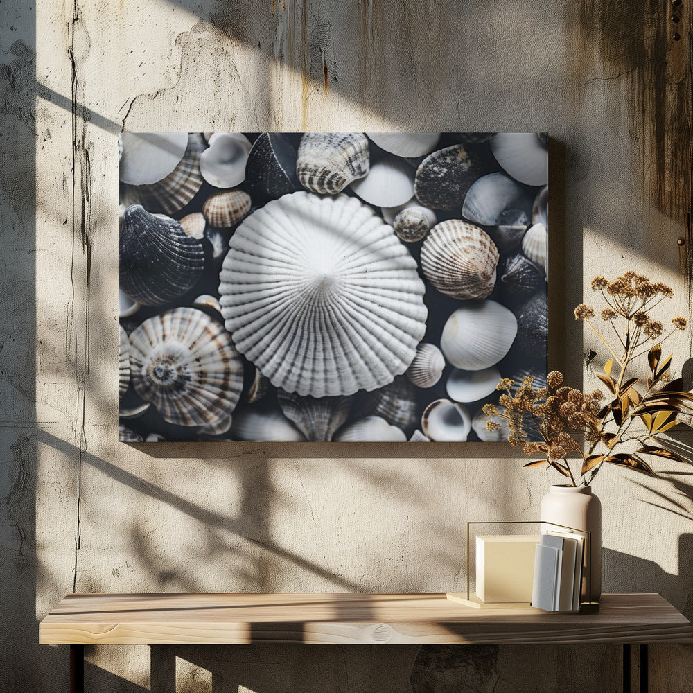 Muschelsymphonie | Leinwand