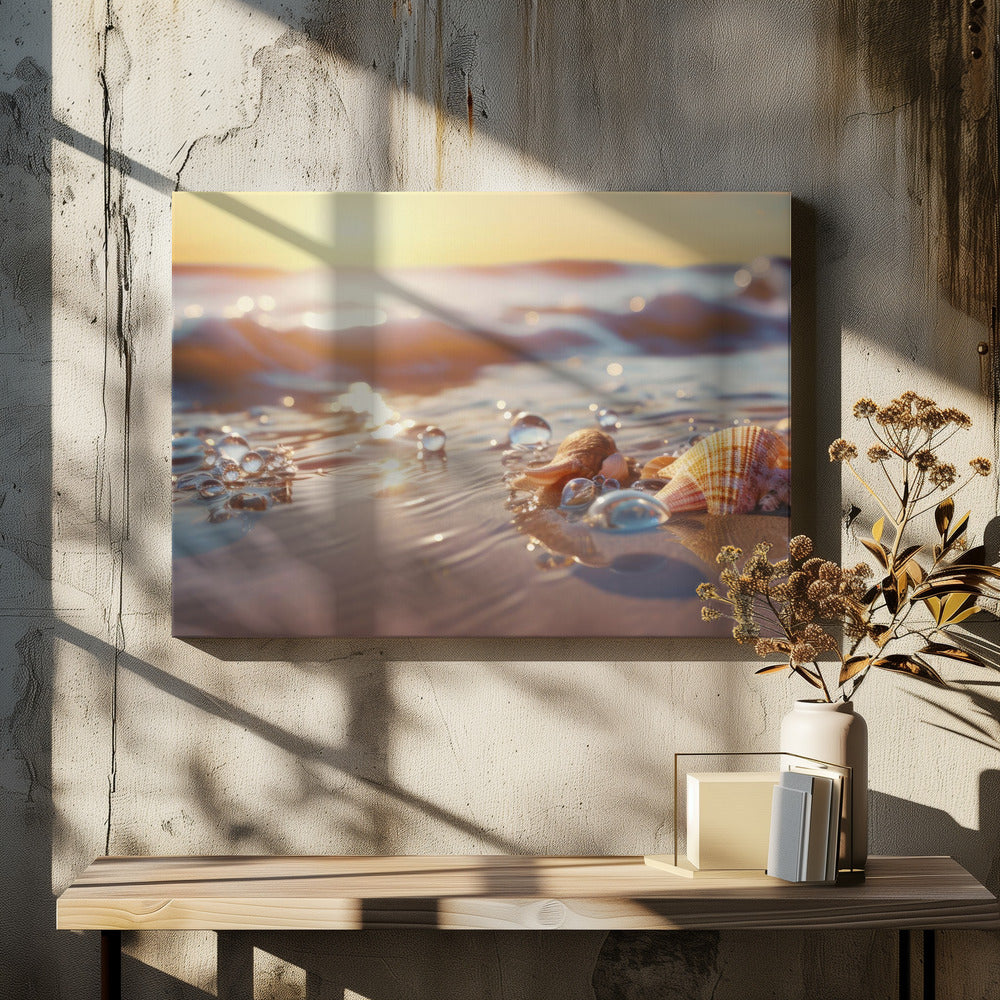 Gelassenheit am Meer | Leinwand
